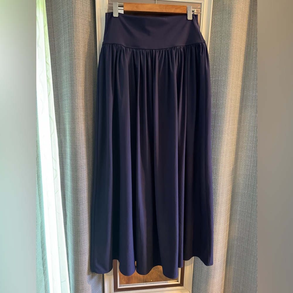 HALARA Deep Blue Maxi Skirt